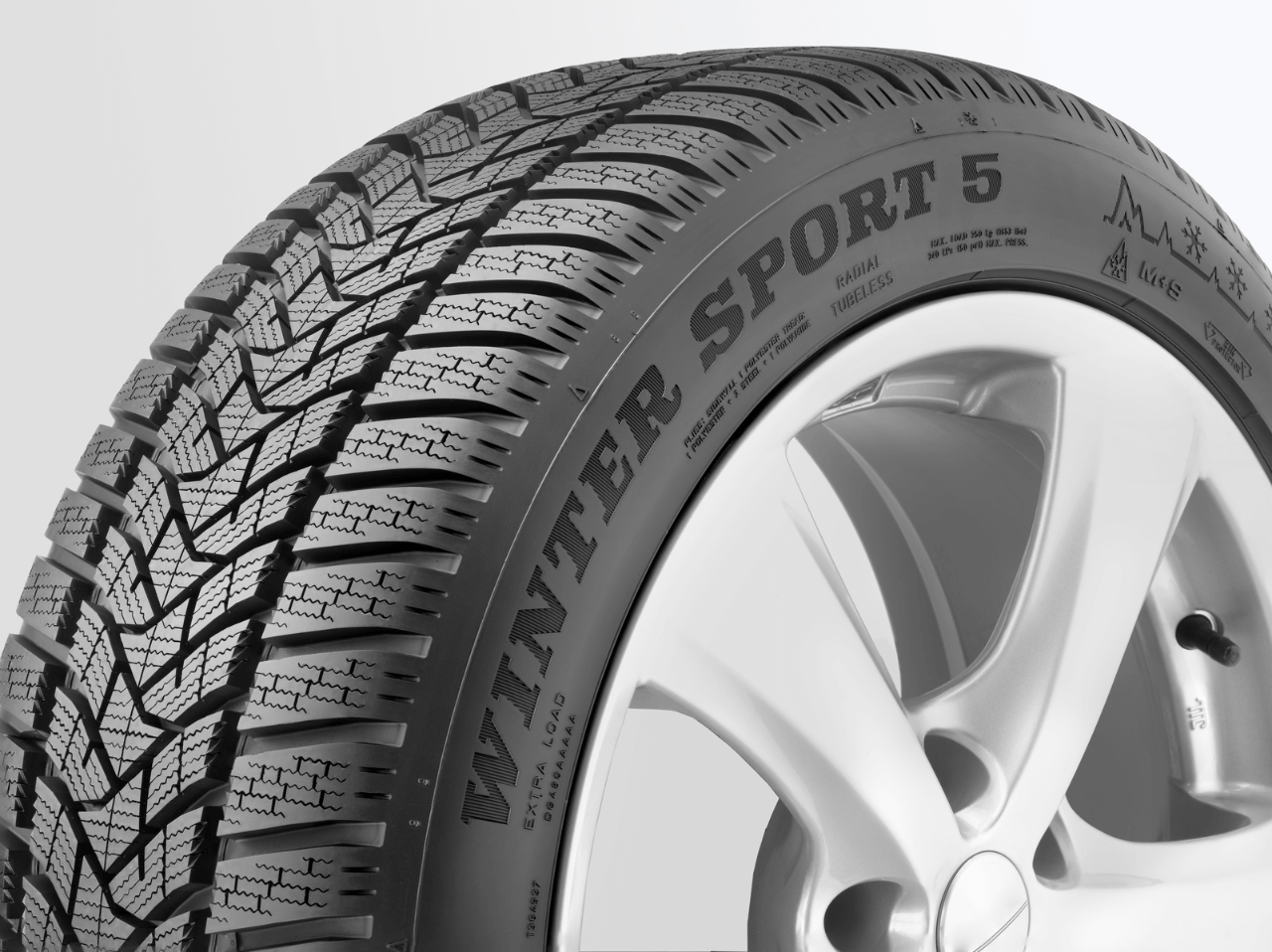 Dunlop Winter Sport 5 - winter tyre tread