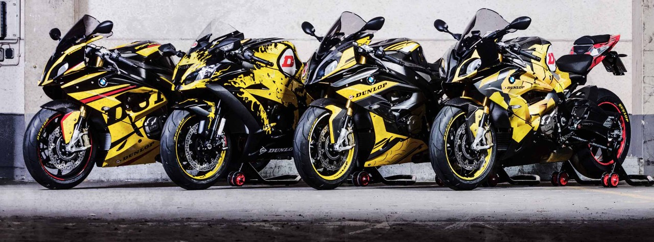 Biciclette Dunlop con pneumatici SportSmart TT e SportSmart Mk3